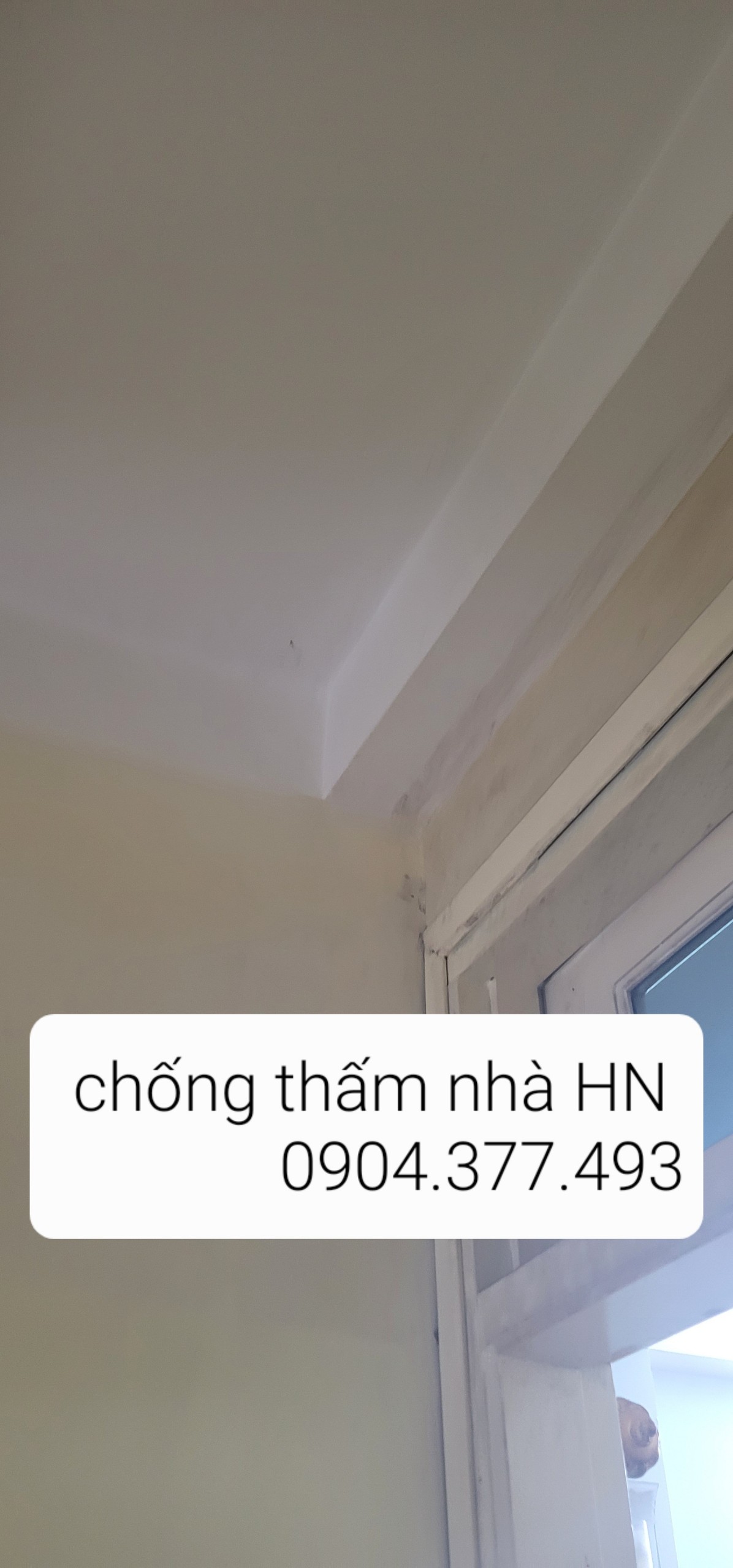 Chống thấm trần nhà, tường, nhà vệ sinh uy tín bảo hành 10 năm
